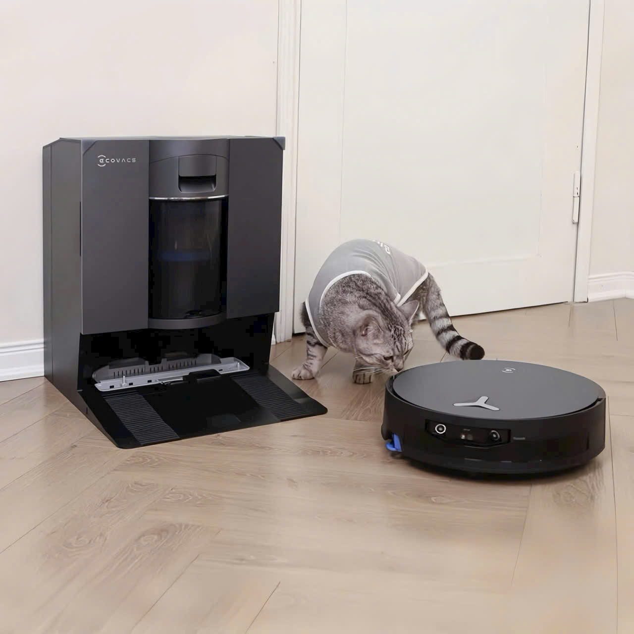 Robot hút bụi Ecovacs Deebot X12 OmniCyclone – Bản Quốc Tế