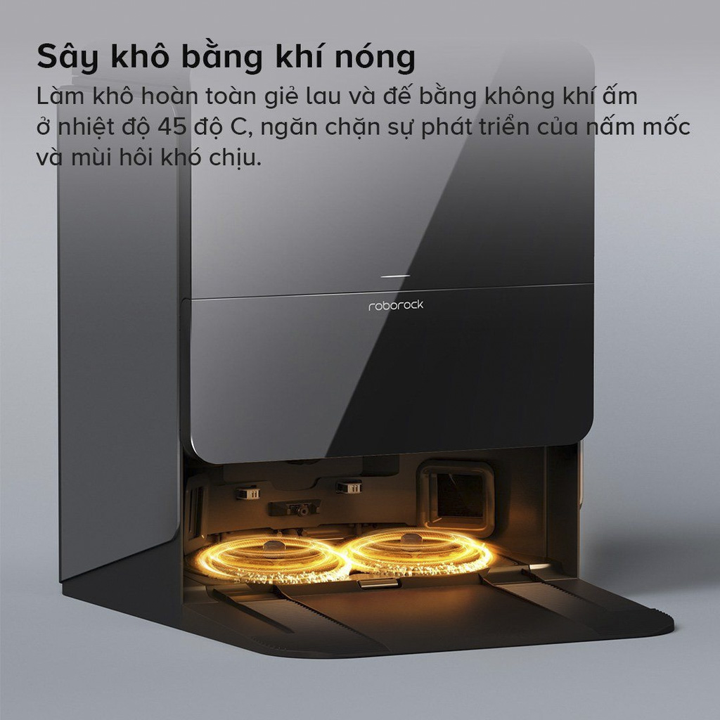 Roborock Saros 10R Đen