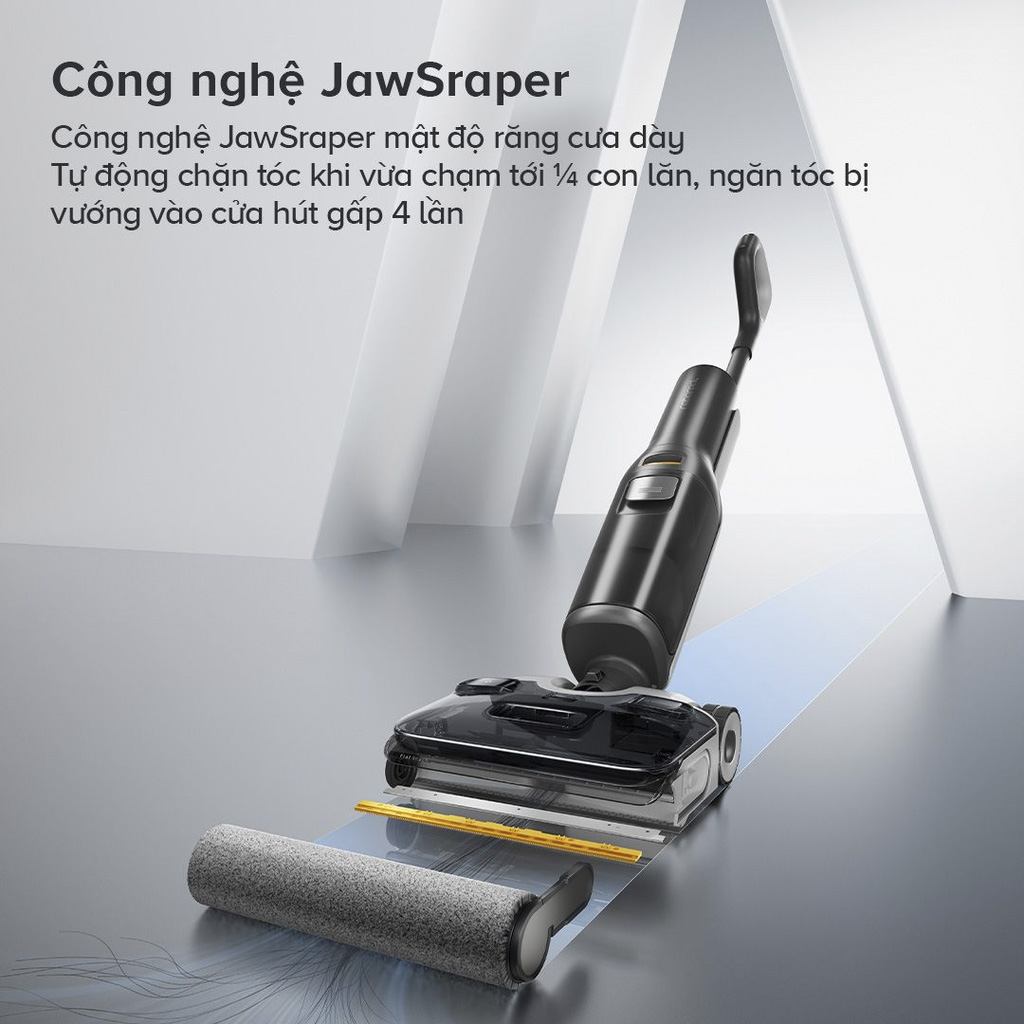 Máy hút bụi lau nhà cầm tay Roborock F25 ACE (đen)