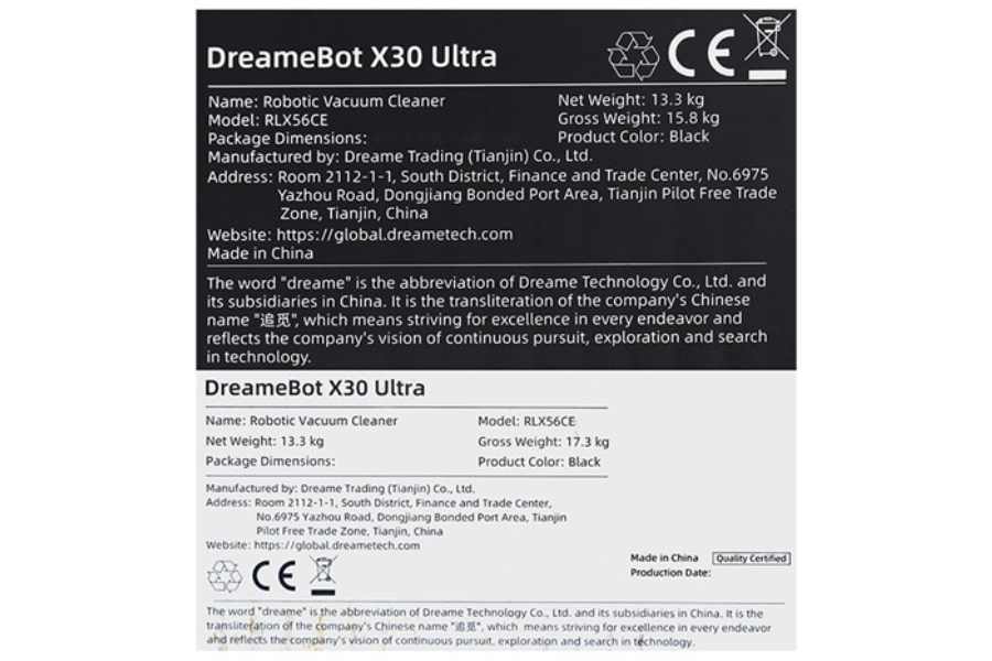 Robot Hút Bụi Lau Nhà Dreame X30 Ultra – Bản Quốc Tế