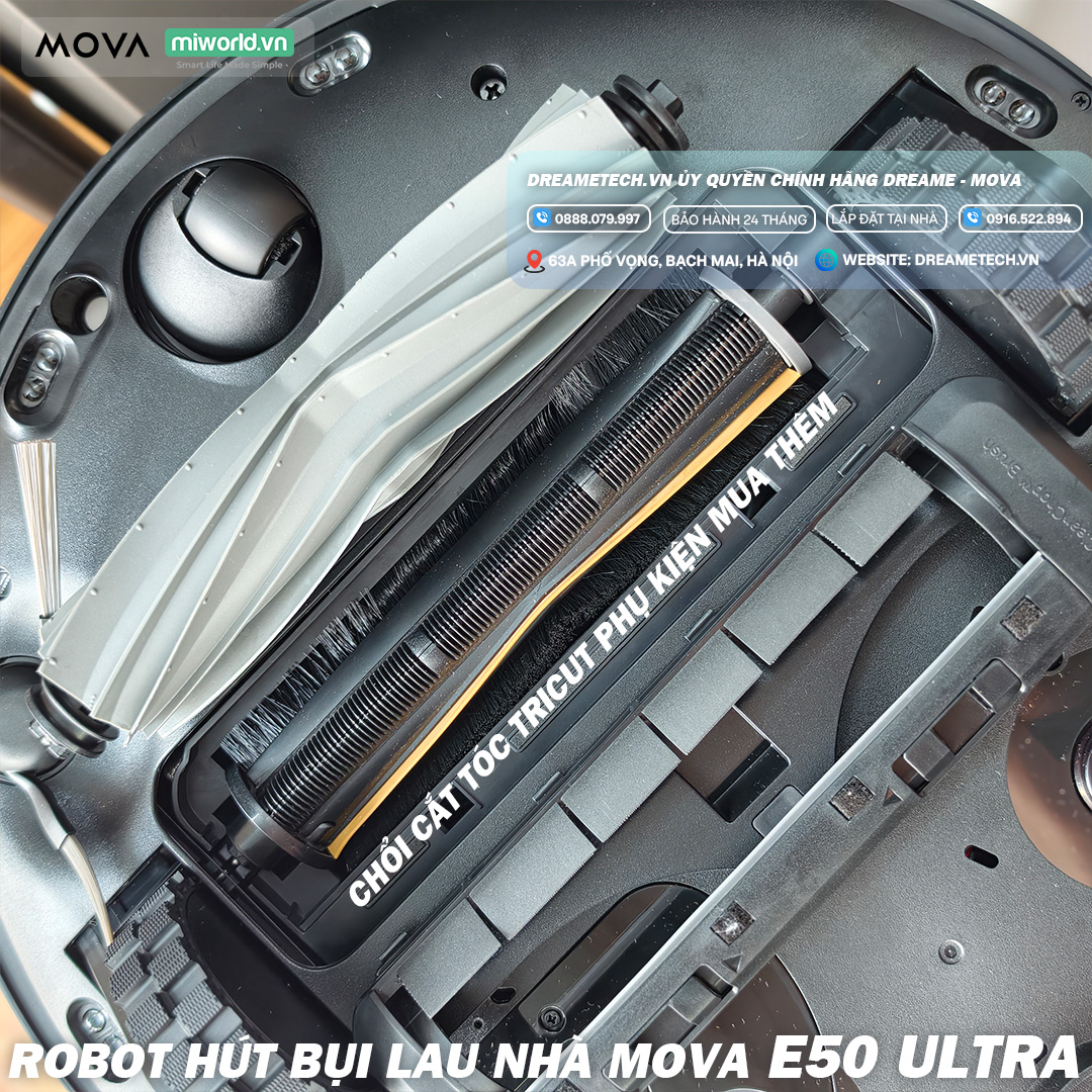 Robot hút bụi lau nhà MOVA E50 Ultra