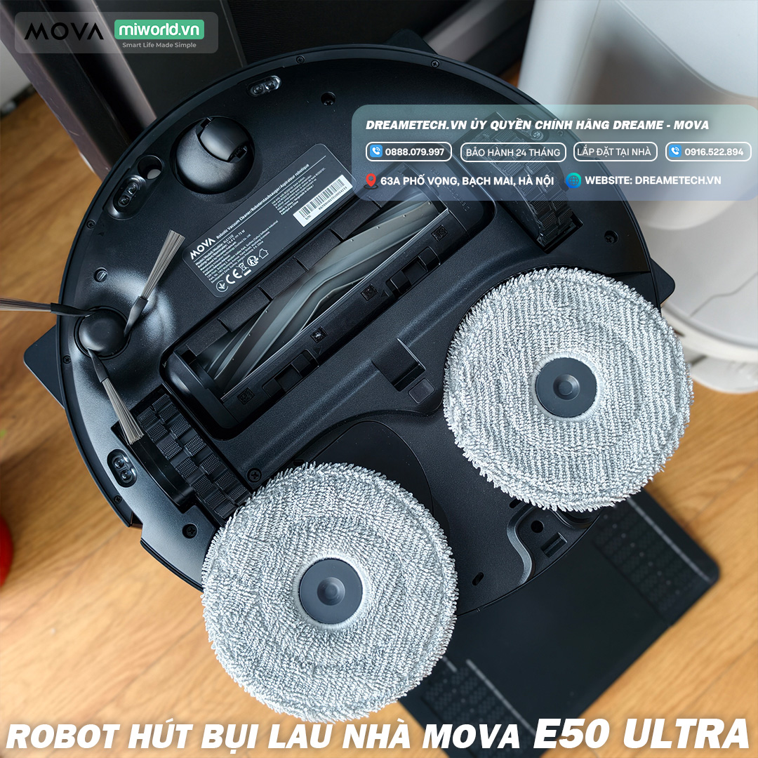 Robot hút bụi lau nhà MOVA E50 Ultra