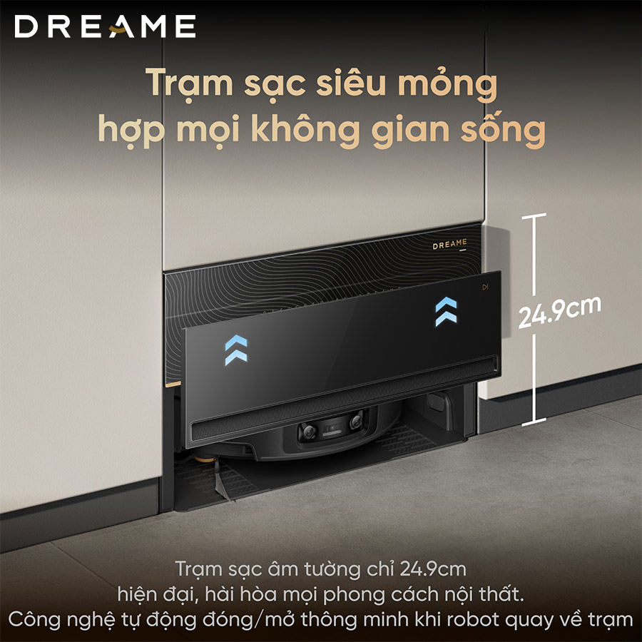 Robot hút bụi lau nhà Dreame X60 Master – Hàng Chính Hãng