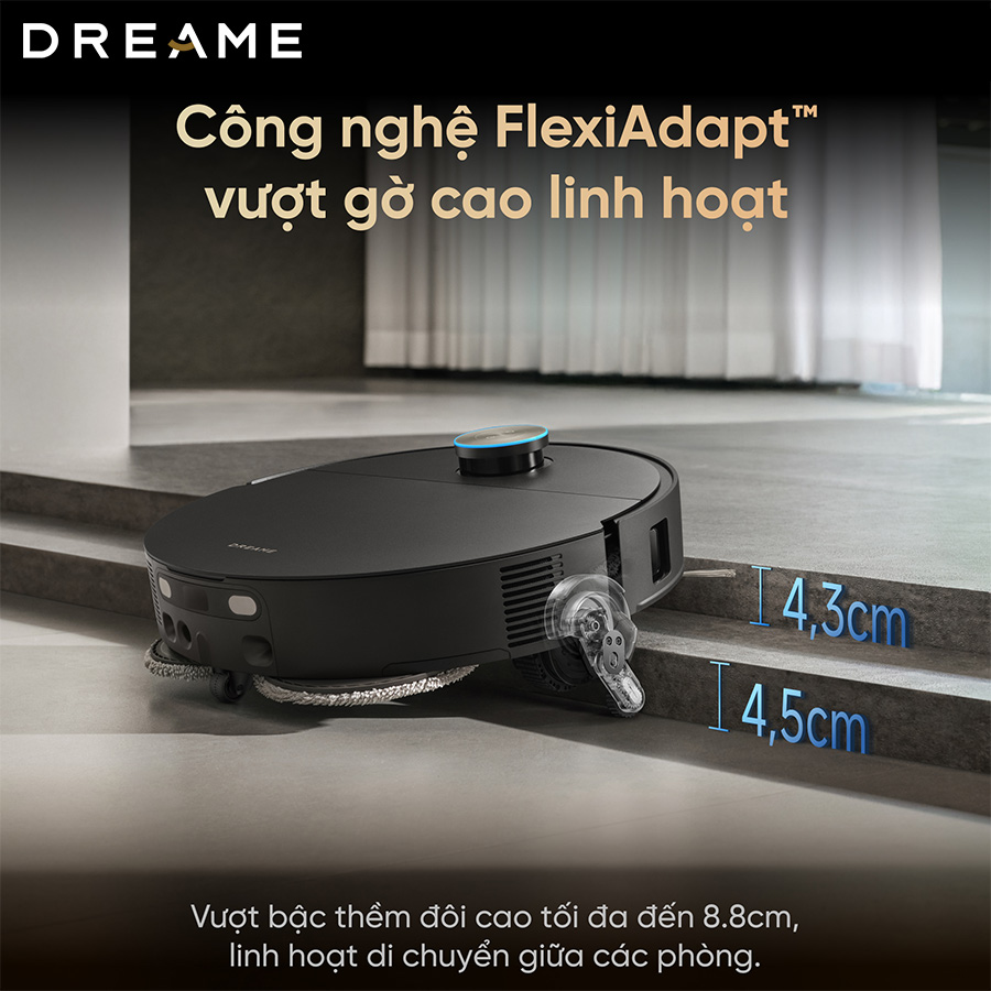 Robot hút bụi lau nhà Dreame X60 Master – Hàng Chính Hãng