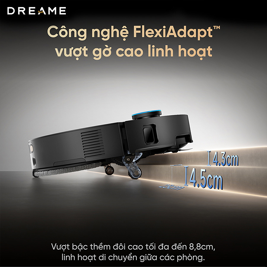 Robot hút bụi lau nhà Dreame X60 Ultra – Hàng Chính Hãng