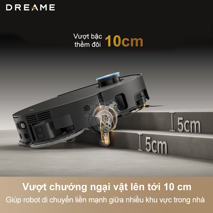 Robot hút bụi lau sàn Dreame X60 Ultra Extreme