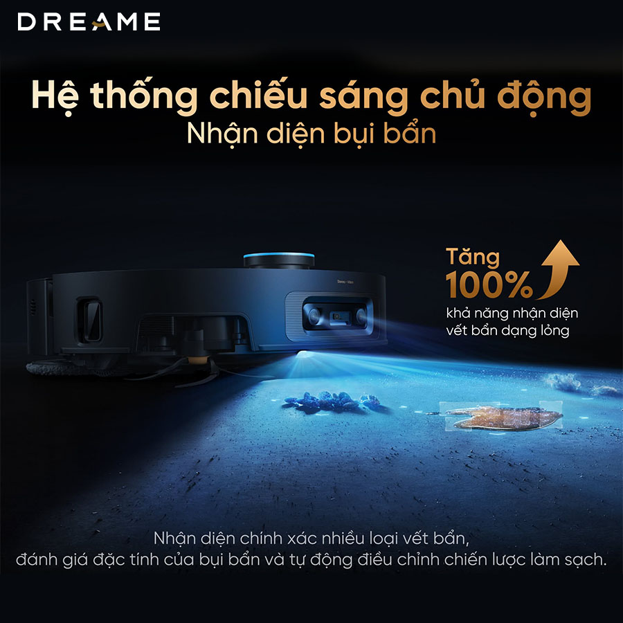 Robot hút bụi lau sàn Dreame X60 Ultra Extreme