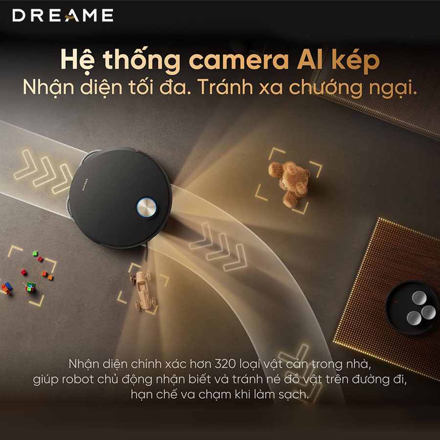 Robot hút bụi lau sàn Dreame X60 Ultra Extreme