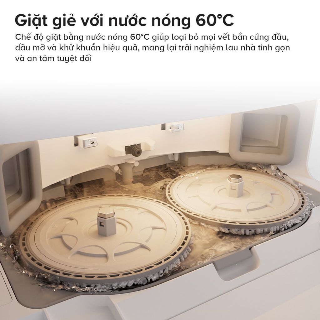 Roborock Q Revo C Pro - Trắng