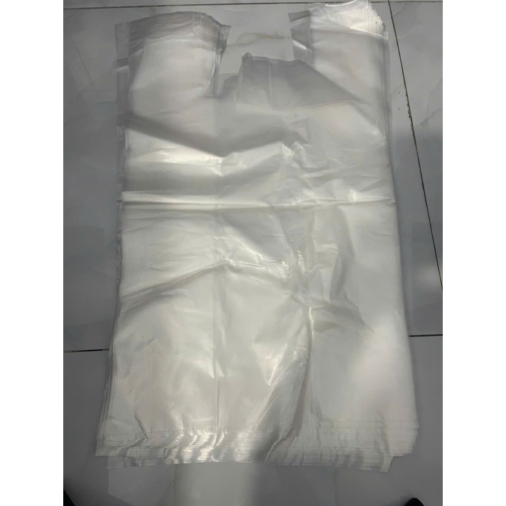 [SỈ BAO 25KG] Túi Xốp Quai Trắng Gai Bóng Mỡ Zin – Loại Tốt, Dày Đẹp, Đủ Size