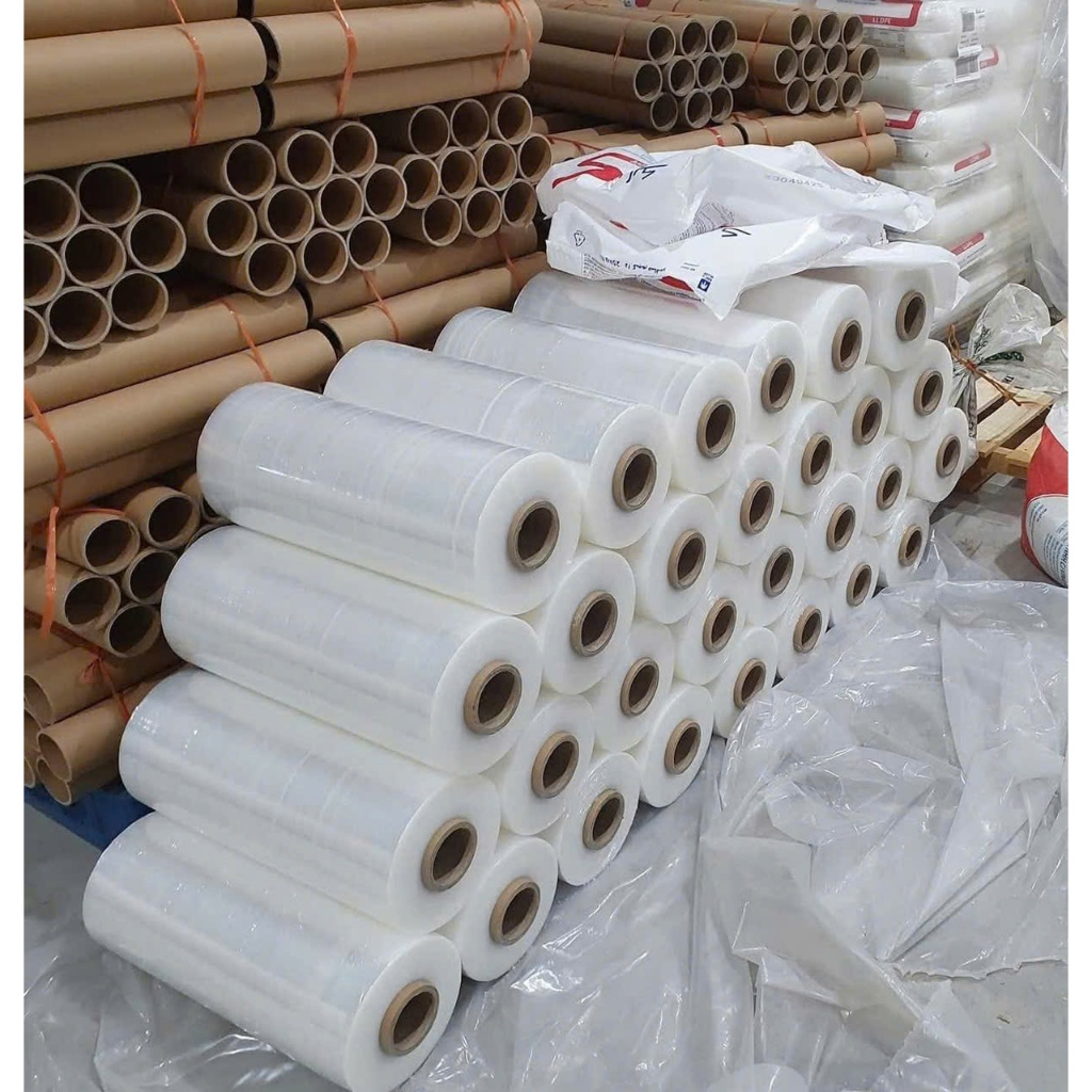 Màng PE 50cm Quấn Hàng – Chống Trầy, Chống Nước, Chống Bụi – Siêu Bền, Siêu Dai
