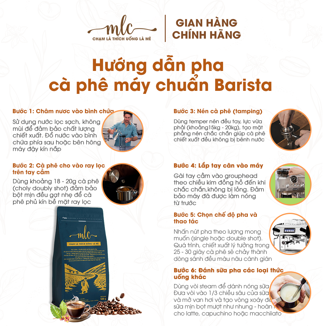 Cafe Robusta Honey túi 250g - Hạt nguyên chất từ nhà MLC Coffee