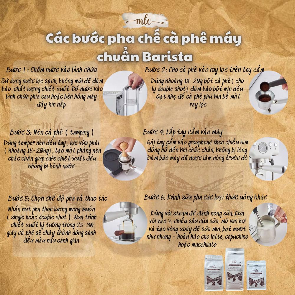 Cà phê Robusta Honey từ MLC Coffee nguyên chất, rang mộc, nhà trồng, nhà rang, nhà làm, chạm là thích uống là mê