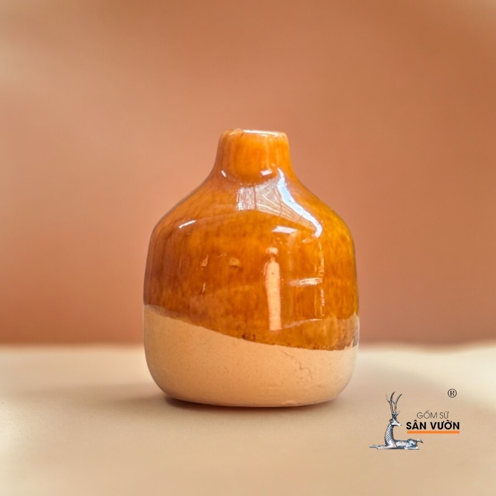 Lọ Gốm Men Mini 5cm & 7cm- Gốm Sứ Sân Vườn - Decor Trang Trí Dễ Thương