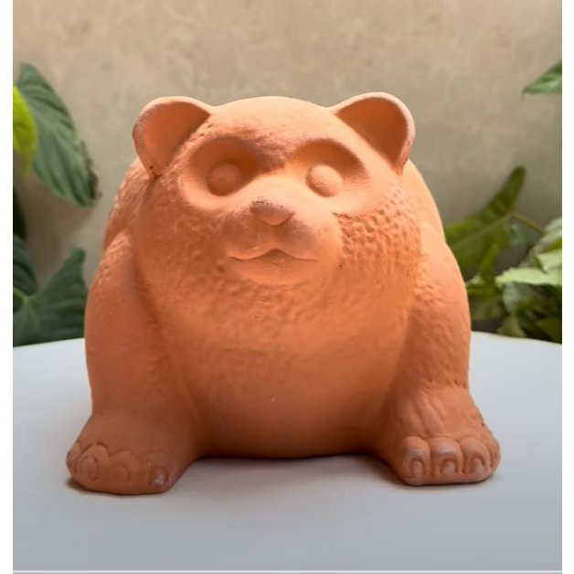 Chậu Gốm Đất Nung Hình Thú Dễ Thương ( Voi, Trâu, Gấu, Thỏ, Cún) - Gốm Sứ Sân Vườn