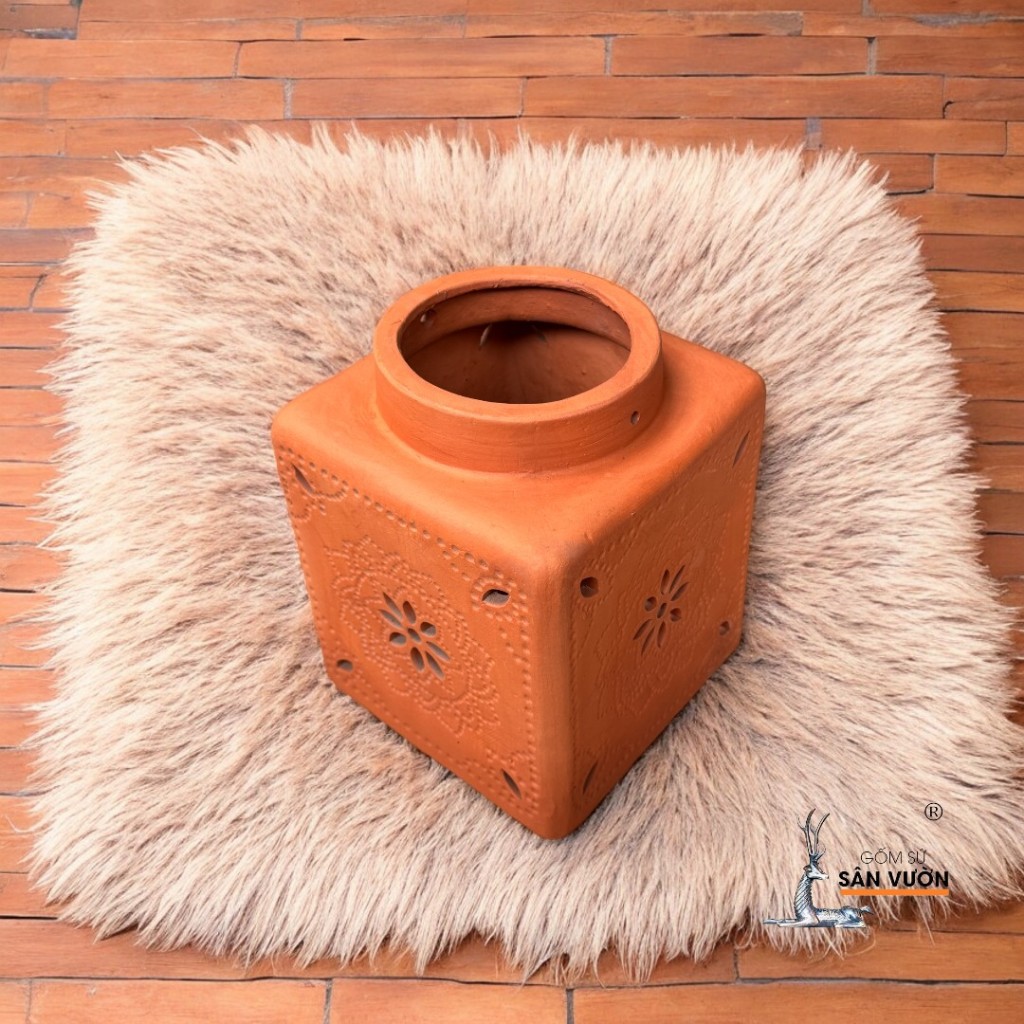 Đèn Treo Gốm Đất Nung Decor Sân Vườn - Gốm Sứ Sân Vườn
