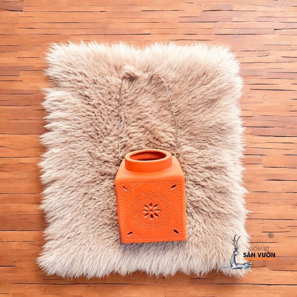 Đèn Treo Gốm Đất Nung Decor Sân Vườn - Gốm Sứ Sân Vườn