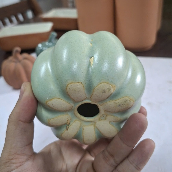 Bí Decor Gốm Men Size 10cm - Gốm Sứ Sân Vườn