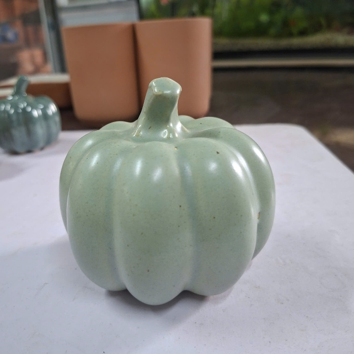 Bí Decor Gốm Men Size 10cm - Gốm Sứ Sân Vườn