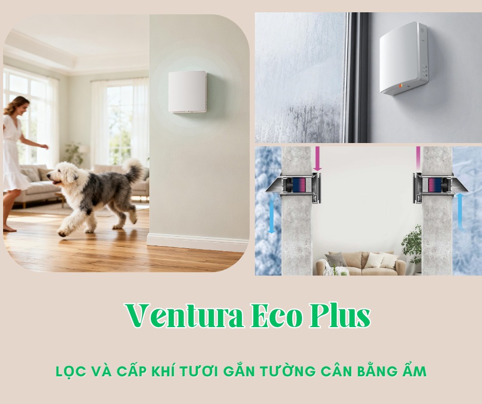 Máy cấp khi tươi 2 chiều Ventura Eco Plus