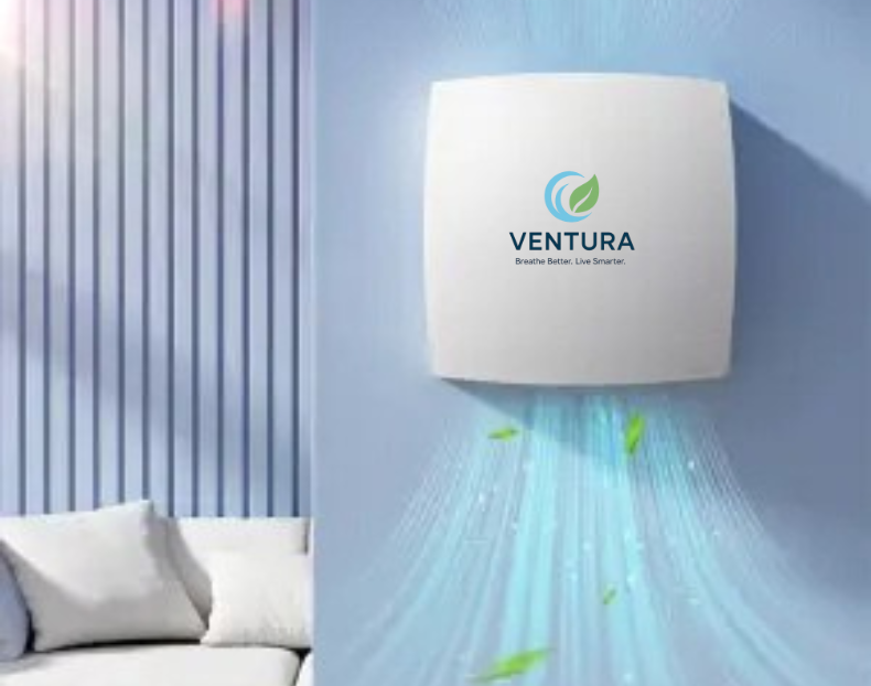 Lọc Và Cấp Khí Tươi Gắn Tường Cân Bằng Ẩm - Ventura Eco Plus