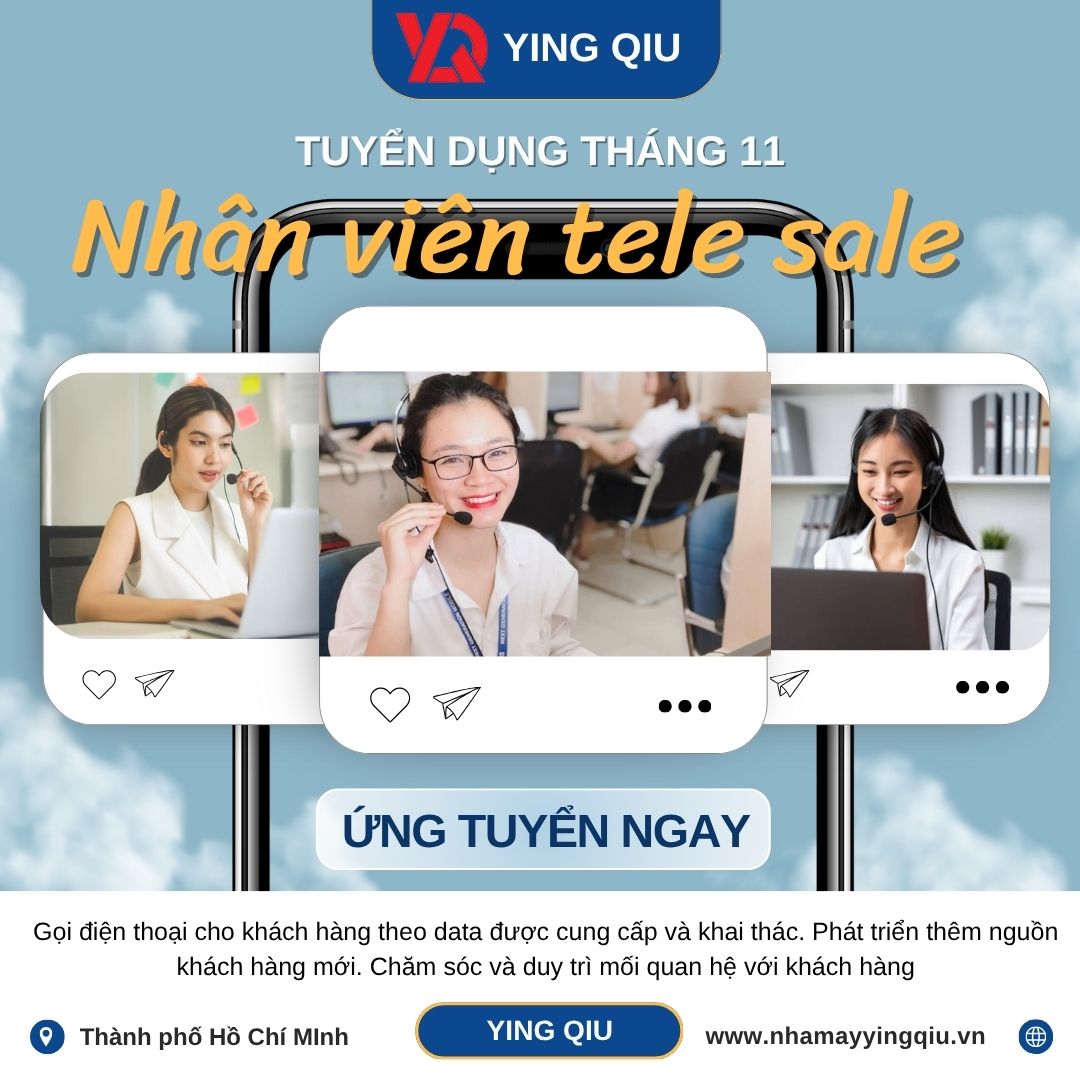 Tuyển dụng nhân viên Tele Sale