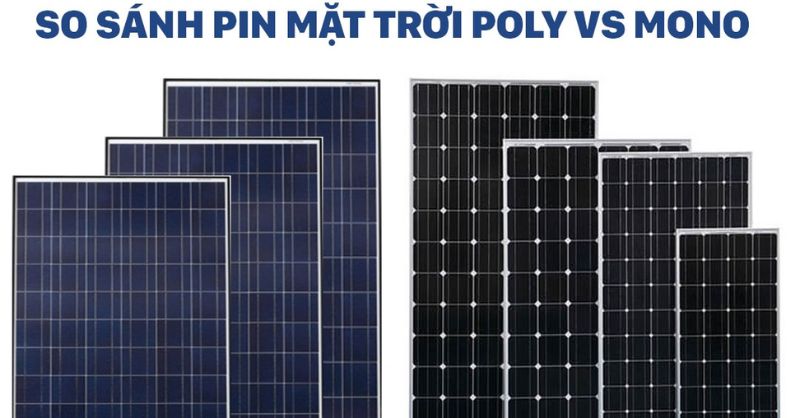 các loại pin năng lượng mặt trời