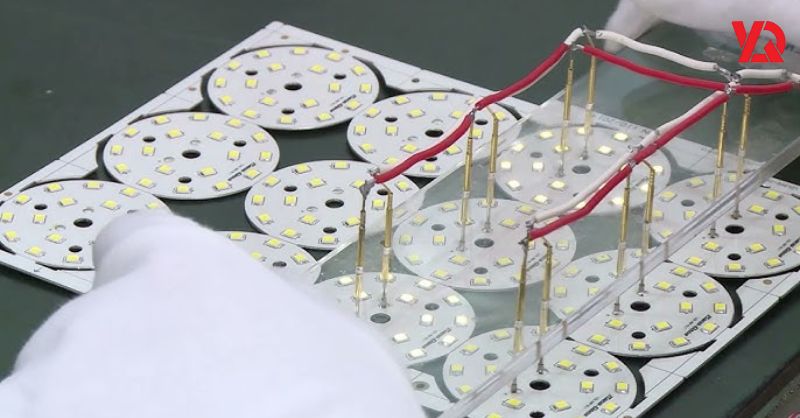 Quy trình sản xuất mạch đèn led tại Nhà máy Ying Qiu