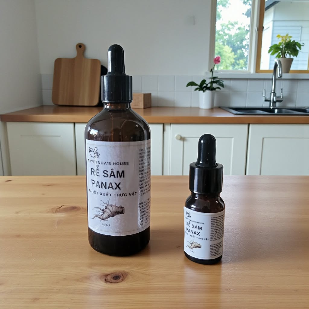 Chiết xuất  rễ sâm Panax