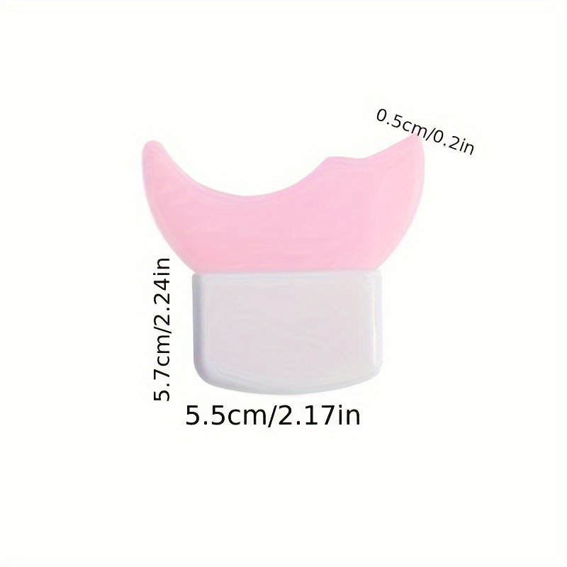 Trang Điểm Mắt Stencils Mẫu Bút Kẻ Mắt Chuyên Nghiệp Bản Mẫu Silicon Có Thể Tái Sử Dụng Mascara Viền Phụ Trợ Bách Ngăn