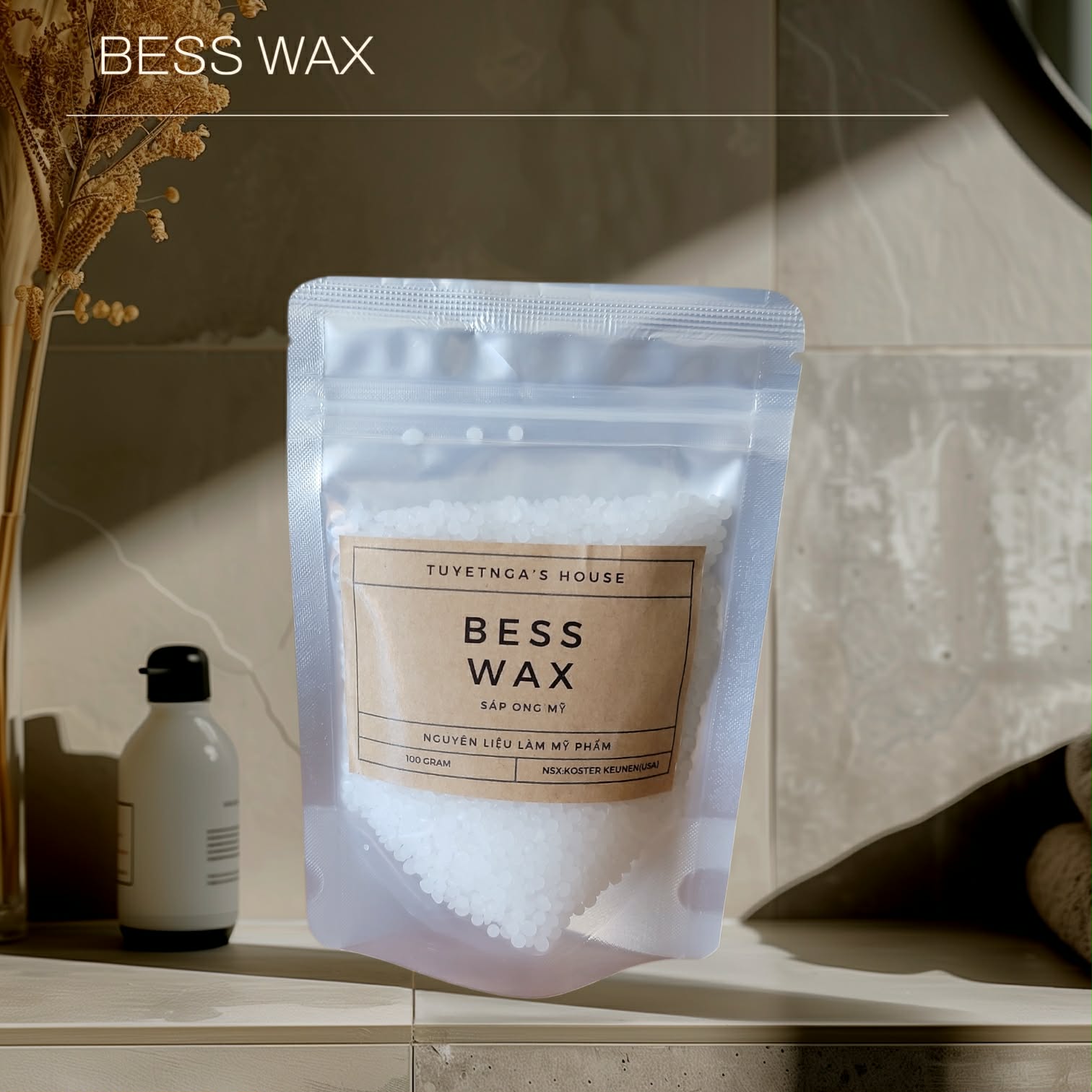 sáp ong trắng (USA)