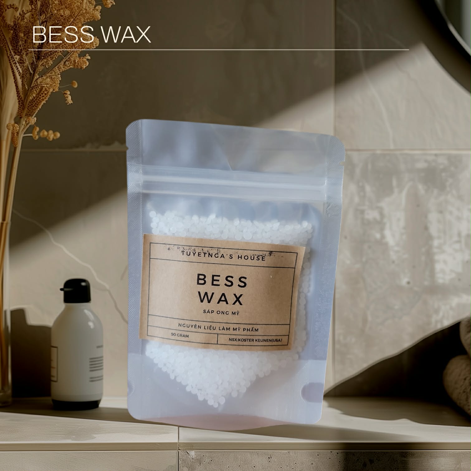 sáp ong trắng (USA)