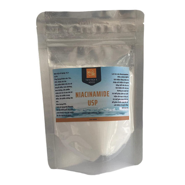 (Niacinamide, USP(Vitamin B3)hoạt chất trắng sáng da nhẹ tự nhiên