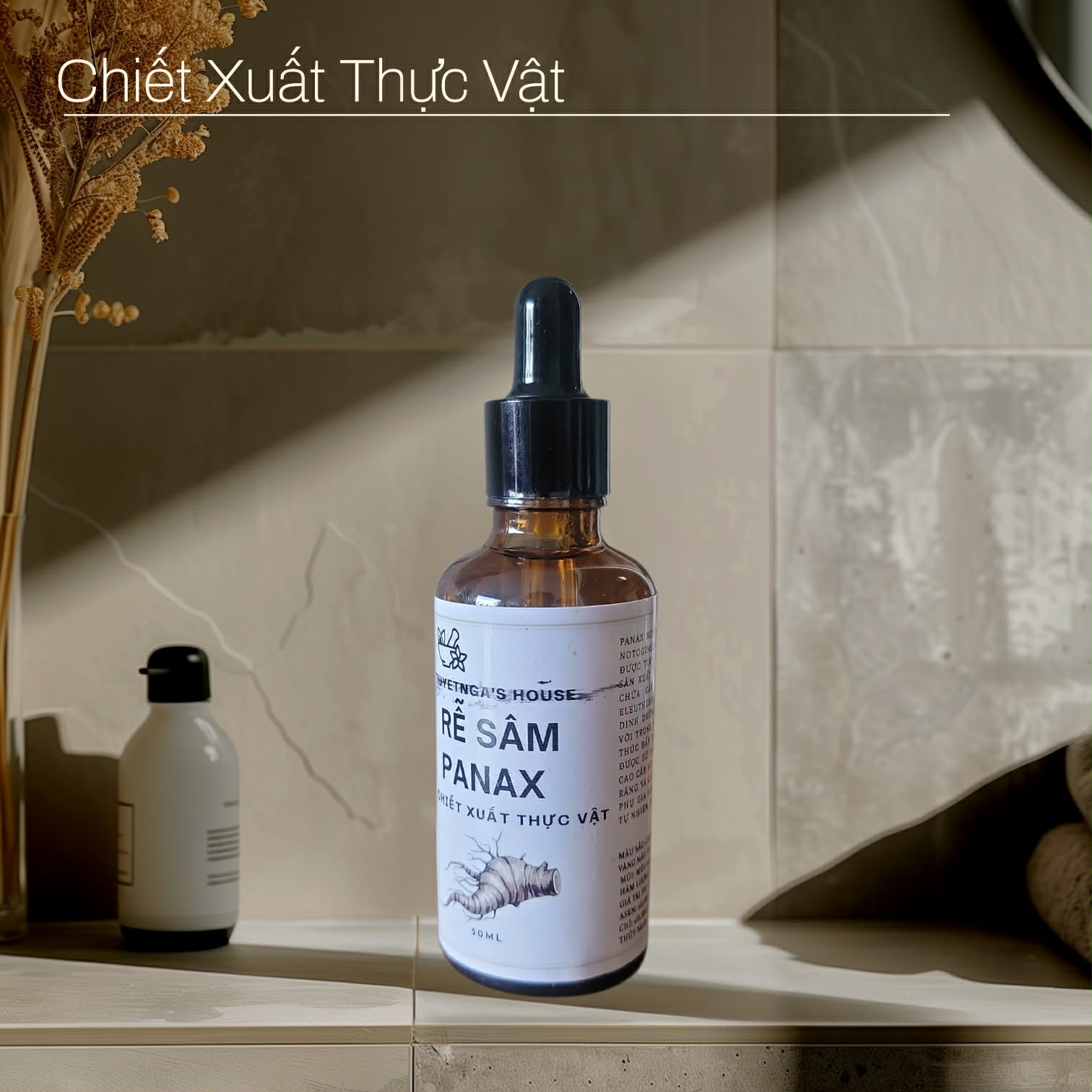 Chiết xuất  rễ sâm Panax