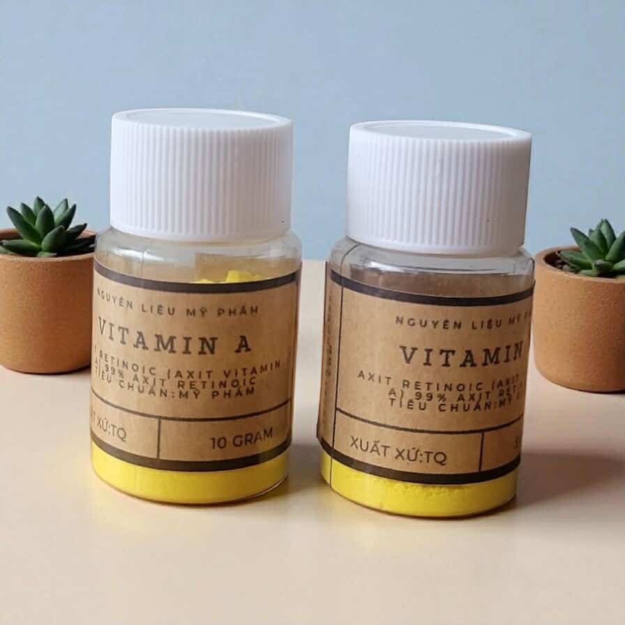 Tretinoin (Vitamin A Acid, Retinoids cấp mỹ phẩm