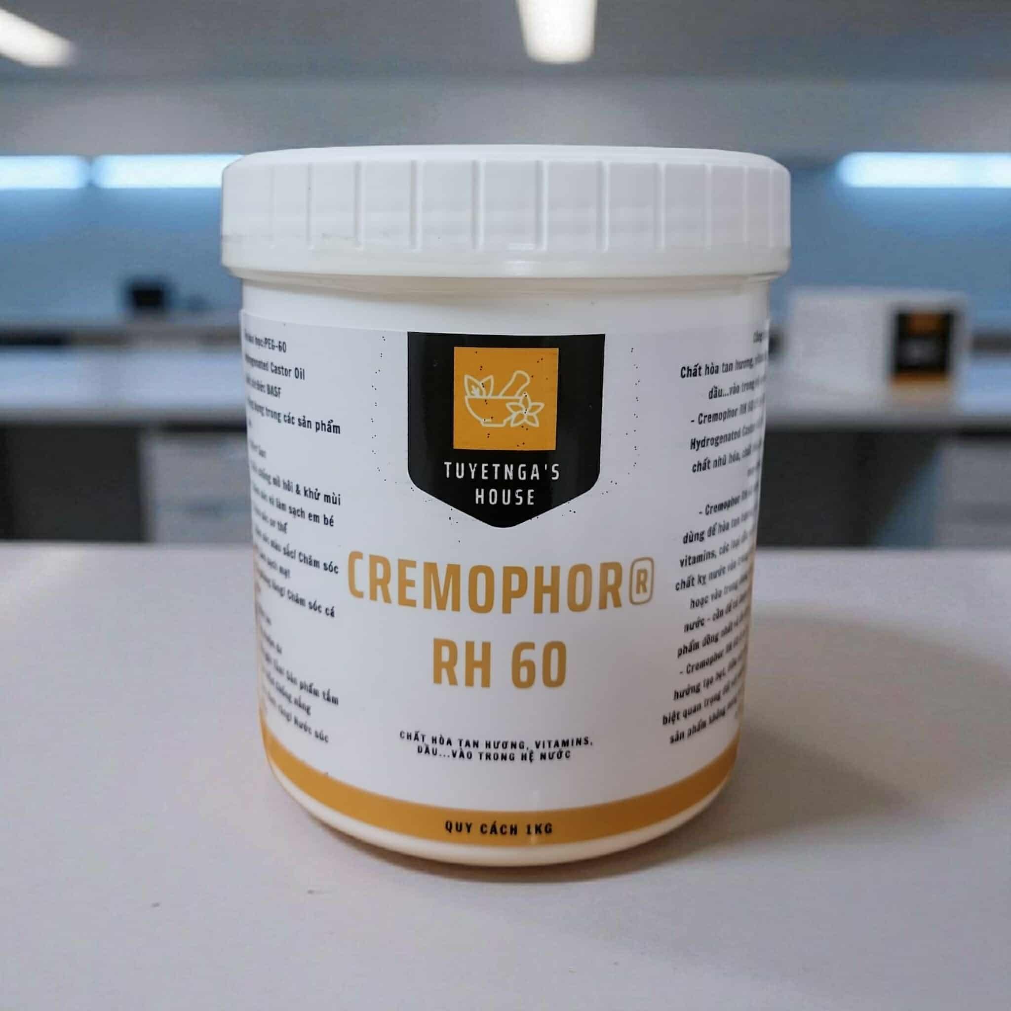 1kg /chất hòa tan tinh dầu Cremophor RH60