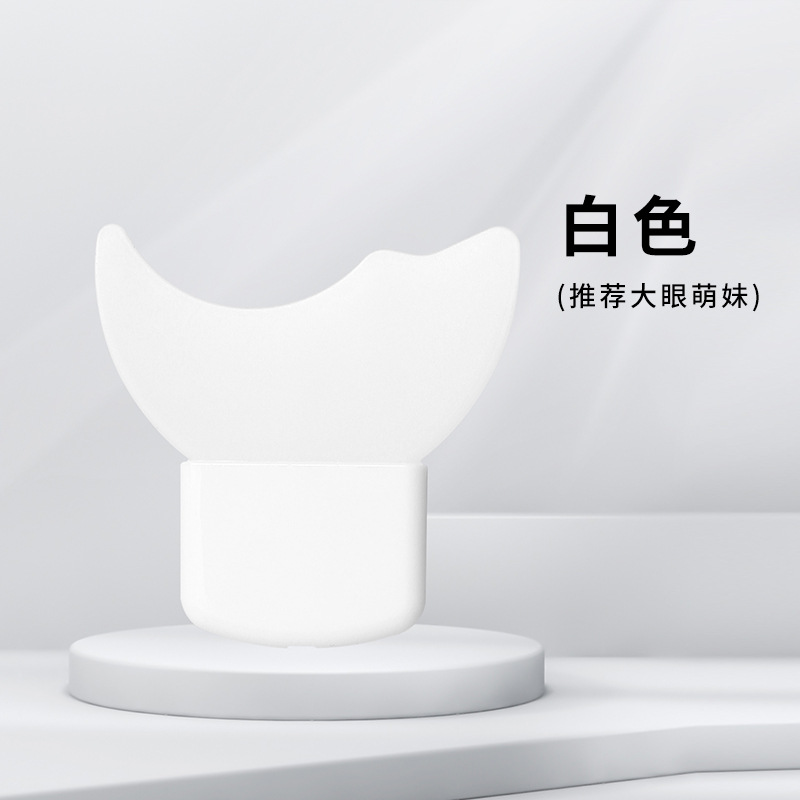 Trang Điểm Mắt Stencils Mẫu Bút Kẻ Mắt Chuyên Nghiệp Bản Mẫu Silicon Có Thể Tái Sử Dụng Mascara Viền Phụ Trợ Bách Ngăn