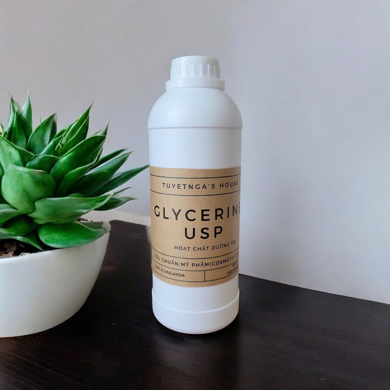 1 LÍT GLYCERIN THỰC VẬT (MALAYSIA)