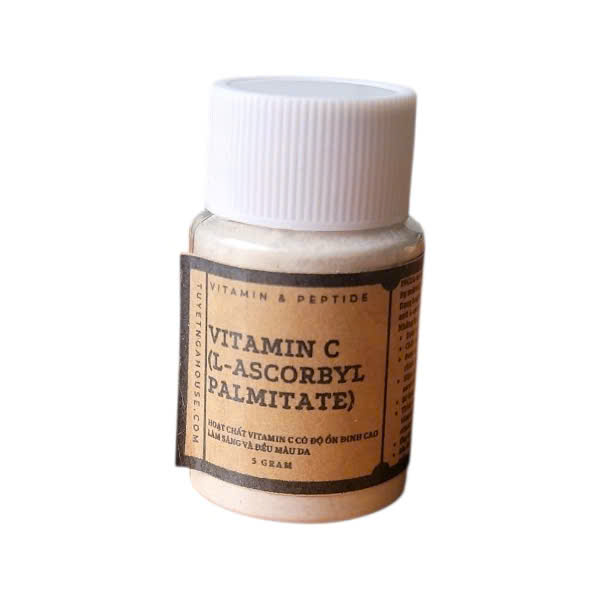 Vitamin C (L-ascorbyl palmitate)hoạt chất làm đều màu sáng da