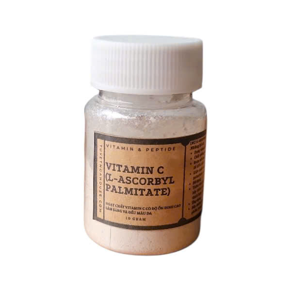 Vitamin C (L-ascorbyl palmitate)hoạt chất làm đều màu sáng da