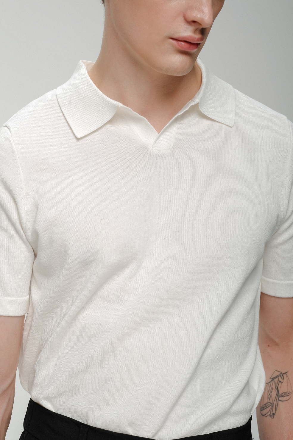 Tomette Knit Polo Top