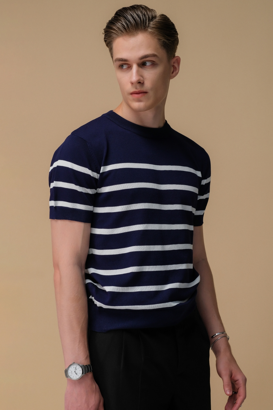 Paloma Striped Knit Top