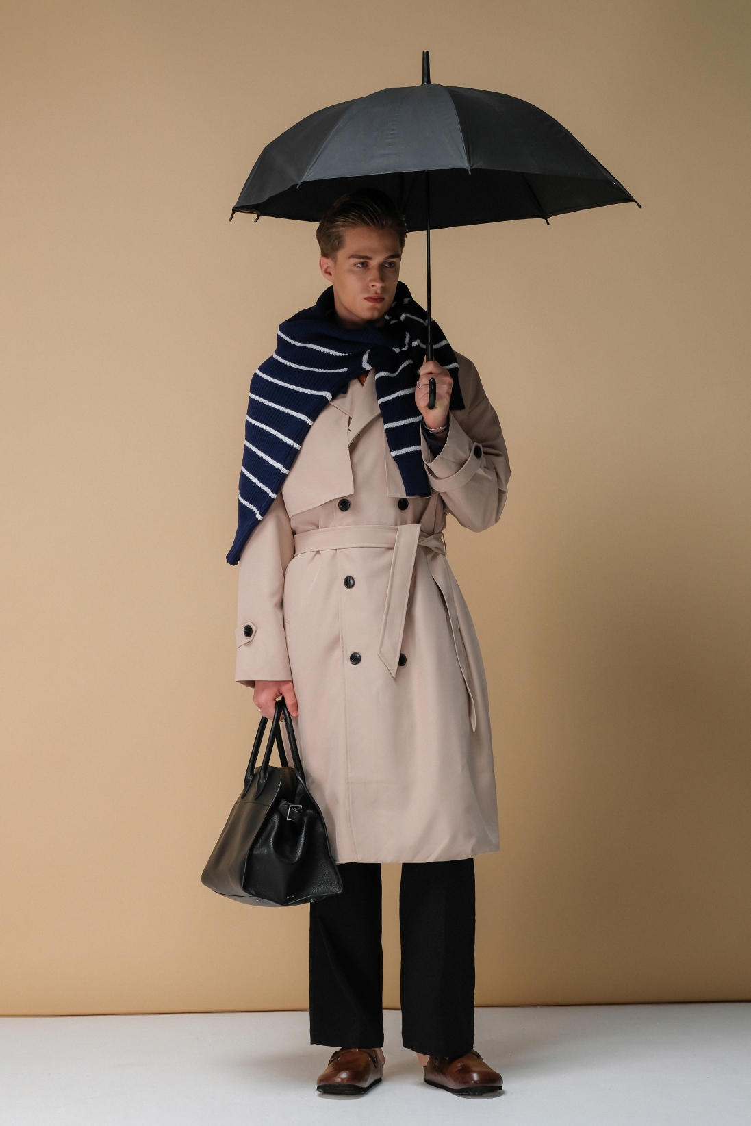 Château Khaki Trench Coat