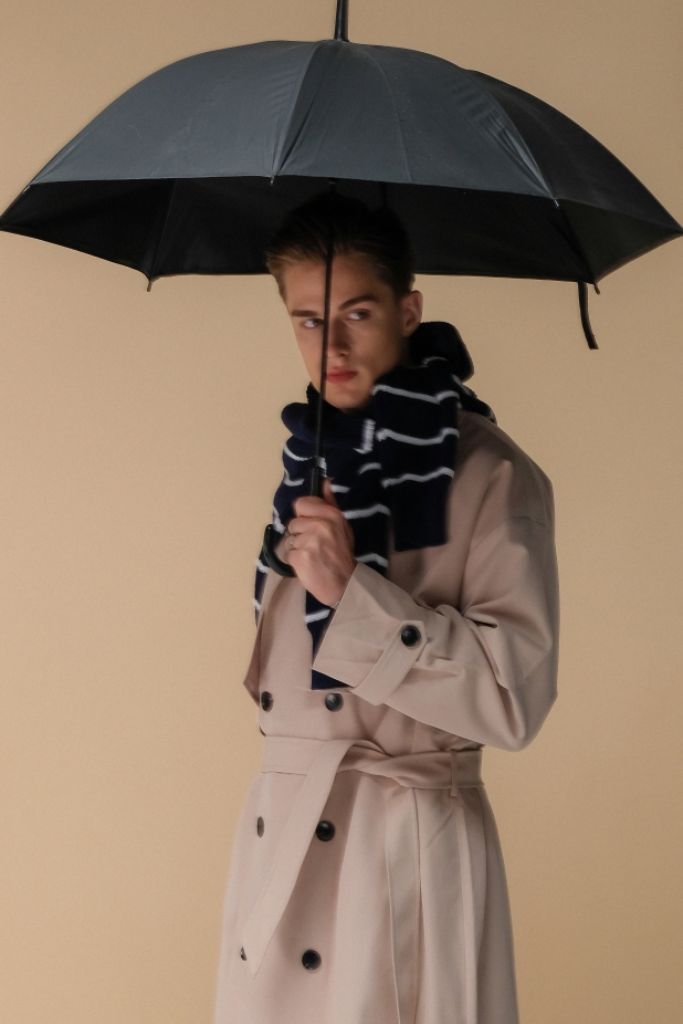 Château Khaki Trench Coat