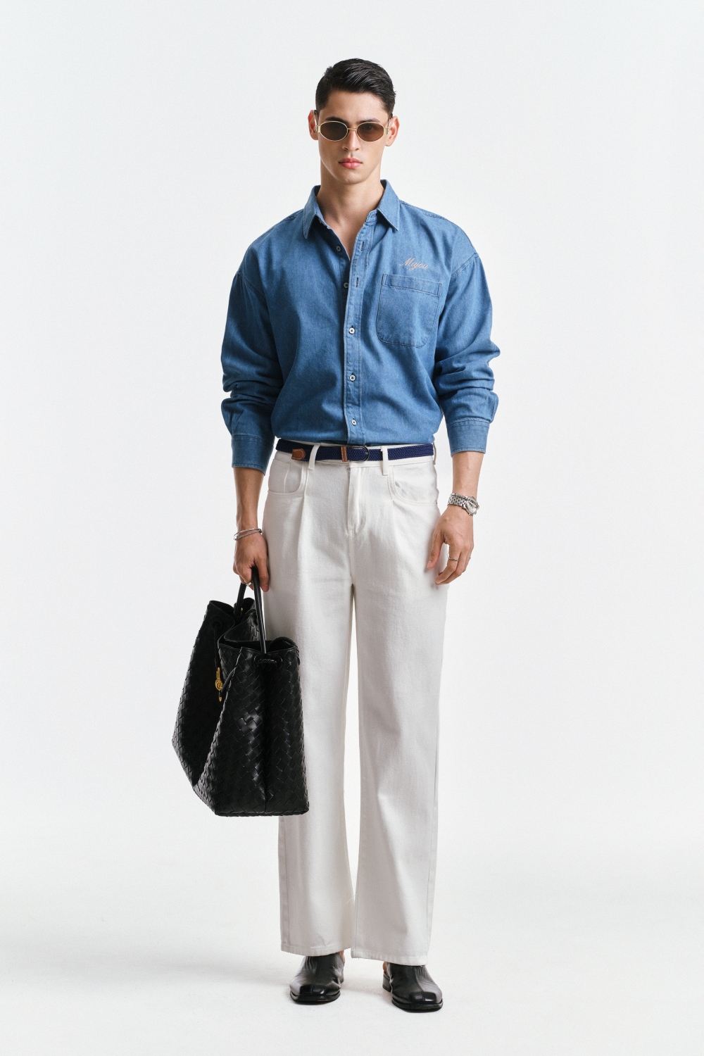 Joules White Jeans
