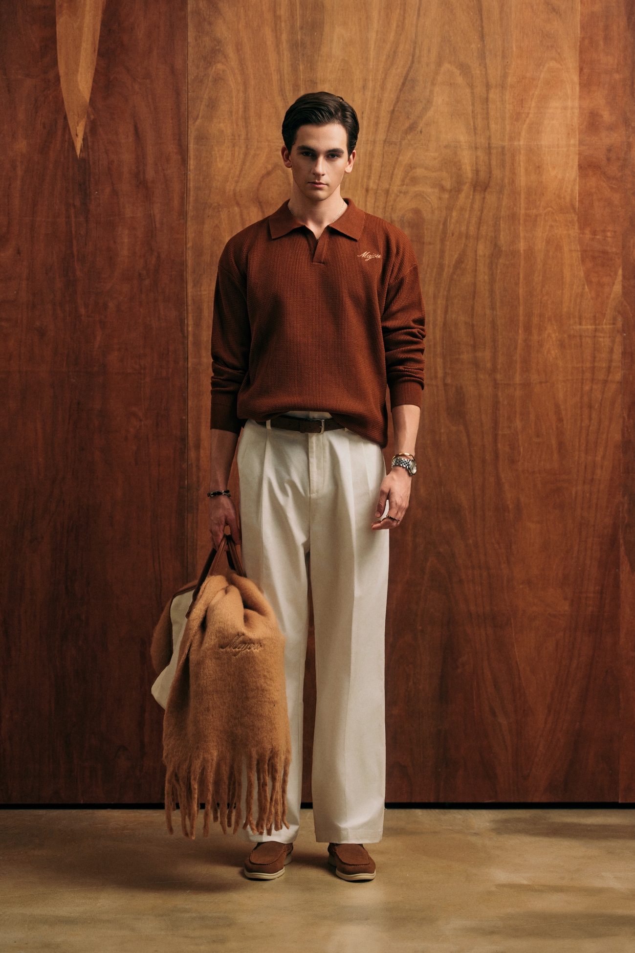 Mourié Kaki Trouser Pants