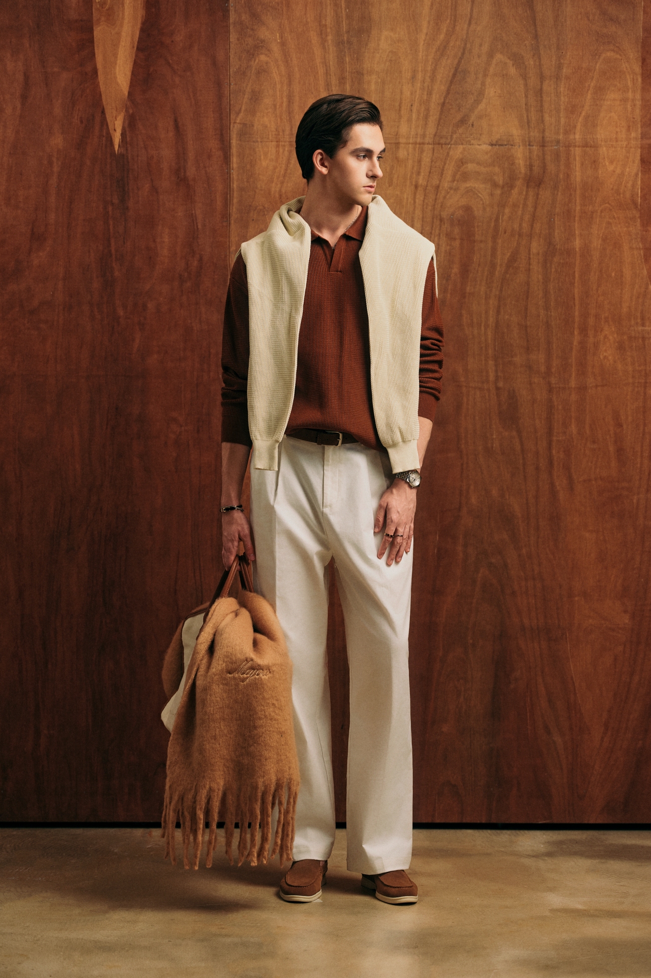 Mourié Kaki Trouser Pants