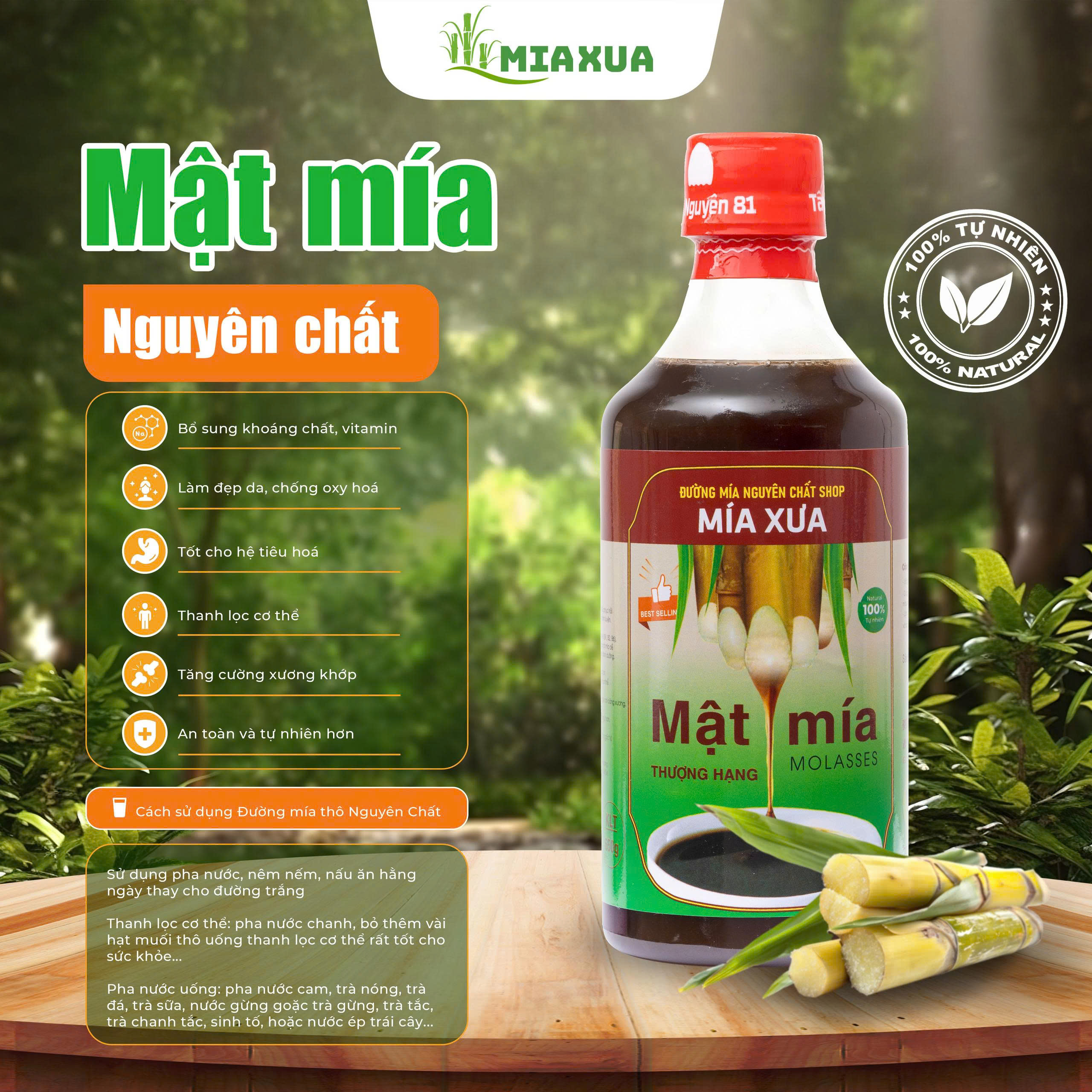 Mật mía 500ml