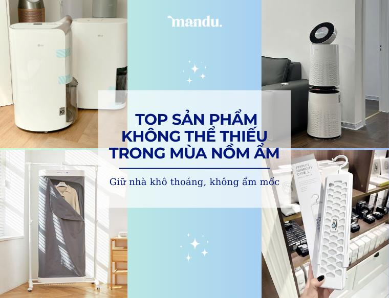 TOP các sản phẩm không thể thiếu trong mùa nồm ẩm – Giữ nhà khô thoáng & chống mốc