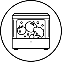 Máy rửa thực phẩm